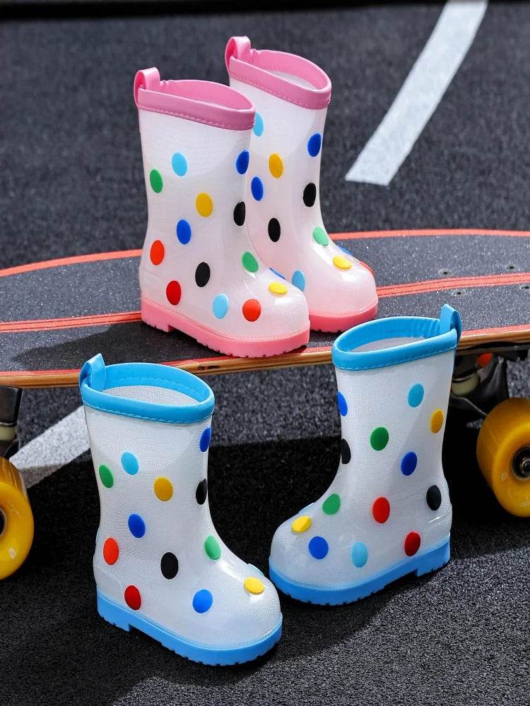 Waterproof Kids Rain Boots Cartoon Design For Kids Everyday - ToylandEU