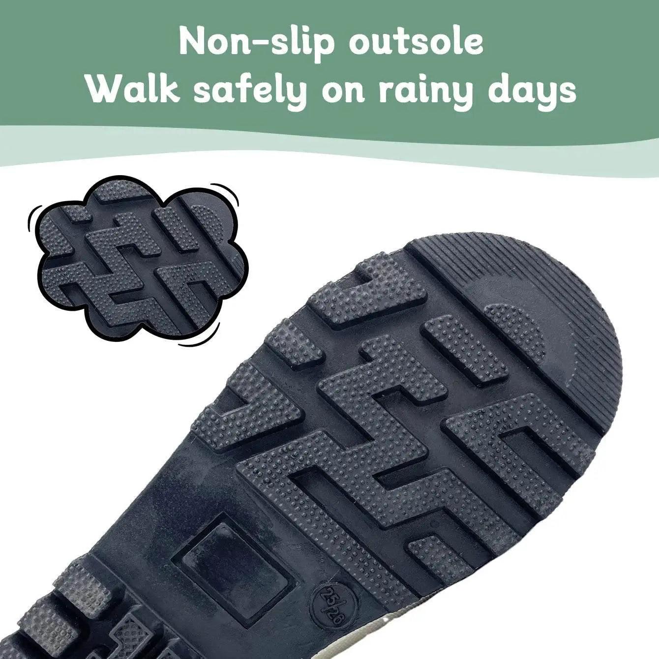  Waterproof Kids Rain Boots Non Slip Comfort Toyland EU -  ToylandEU™