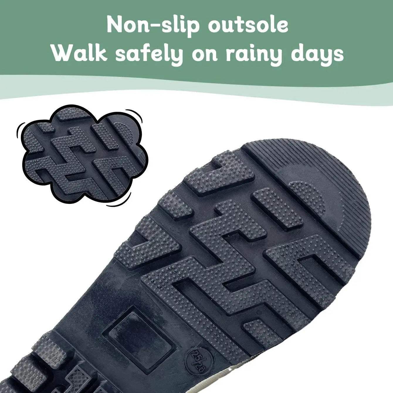  Waterproof Kids Rain Boots Non Slip Comfort Toyland EU -  ToylandEU™
