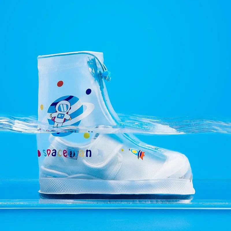Waterproof Kids Rain Shoe Covers PVC Non Slip Zip For Kids - ToylandEU