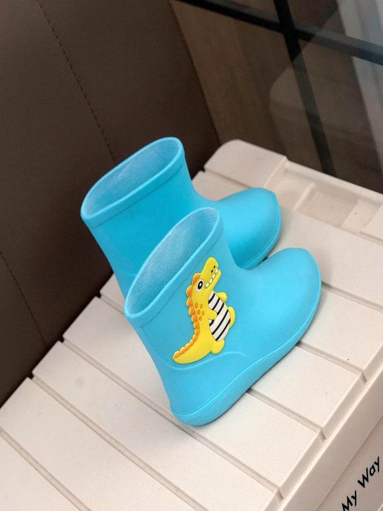Waterproof Kids Rain Shoes Cartoon For Boys And Girls - ToylandEU
