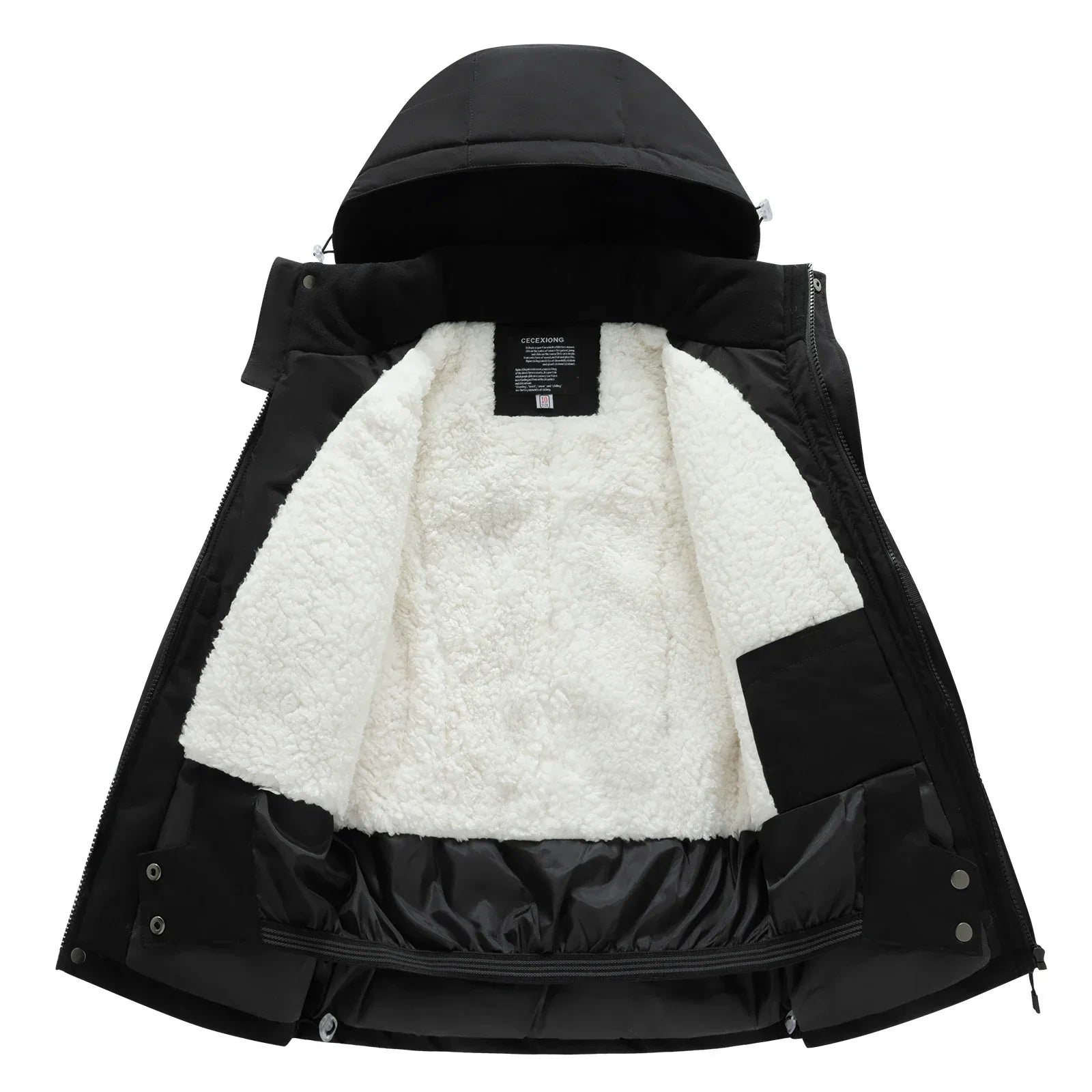 Waterproof Kids Ski Jacket Thickened Warm Winter Gear - ToylandEU