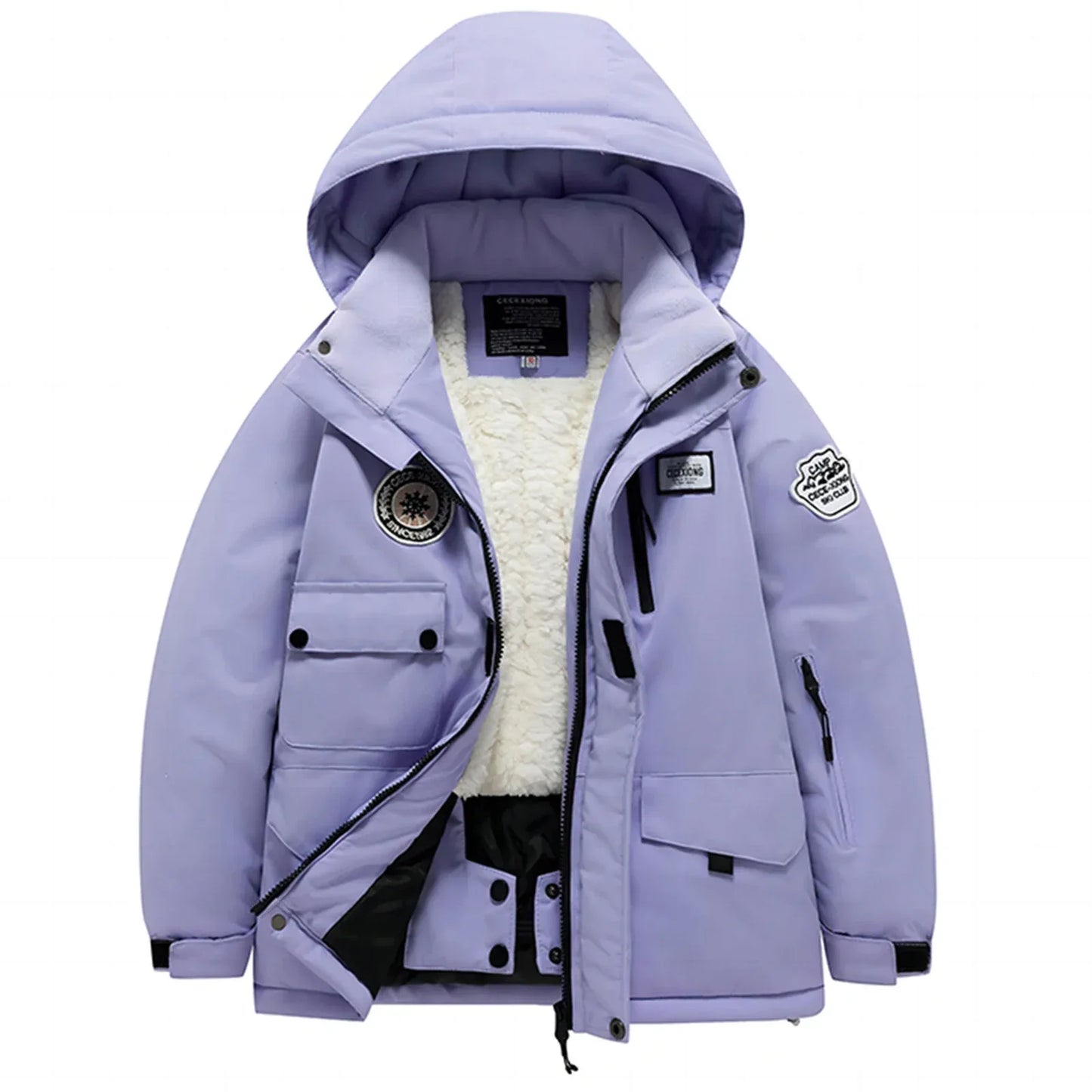 Waterproof Kids Ski Jacket Thickened Warm Winter Gear - ToylandEU