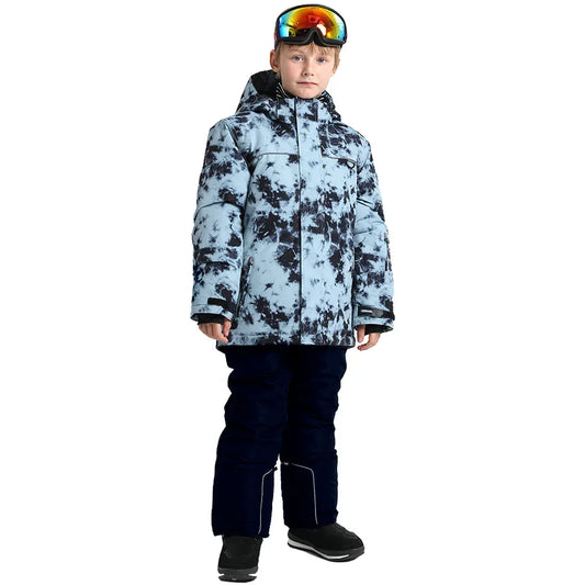 Waterproof Kids Snow Jacket Hooded Warm Winter Coat - ToylandEU