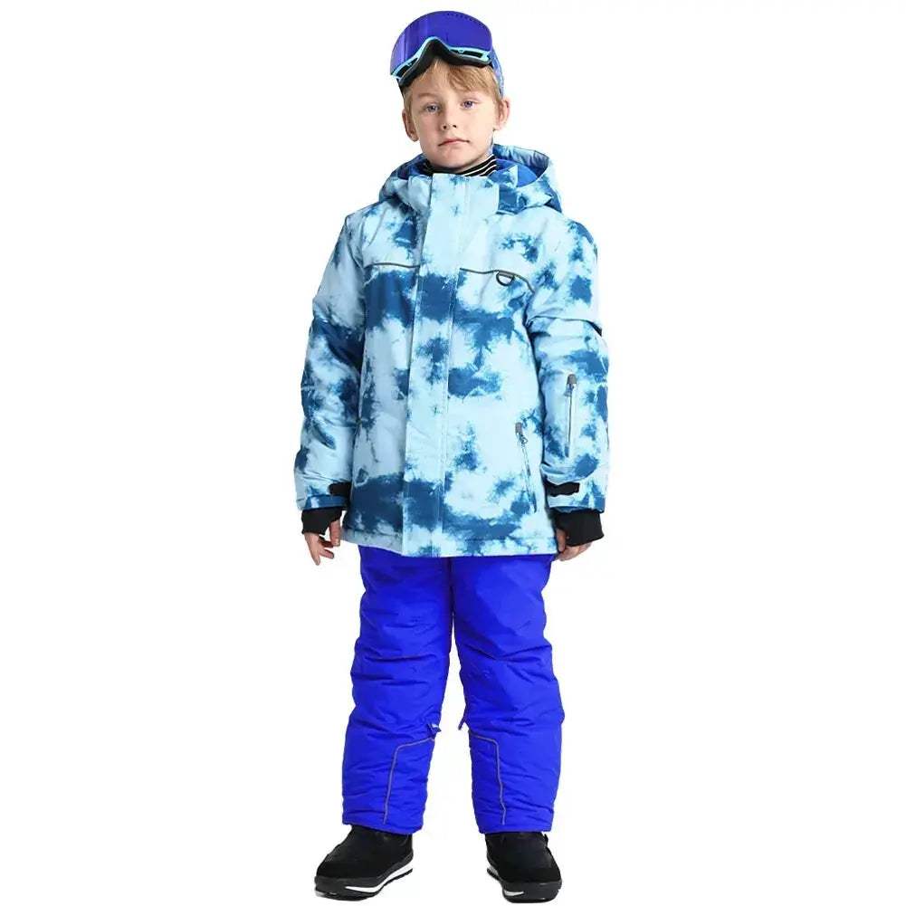 Waterproof Kids Snow Jacket Hooded Warm Winter Coat - ToylandEU