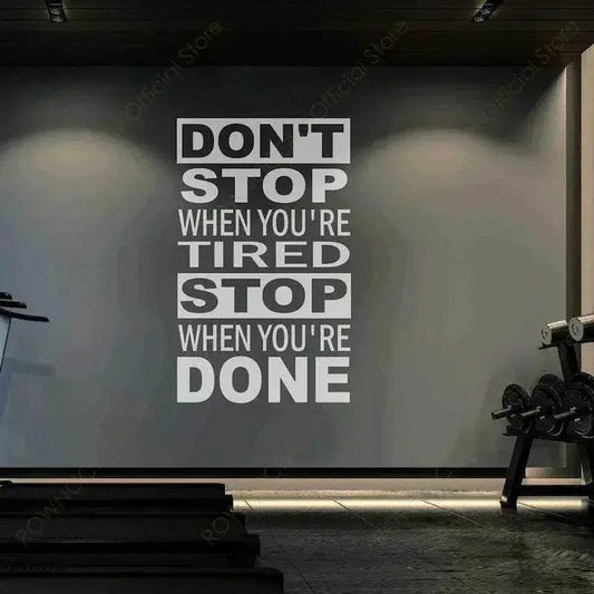  Waterproof Motivational Quote Wall Decal Toyland EU -  ToylandEU™