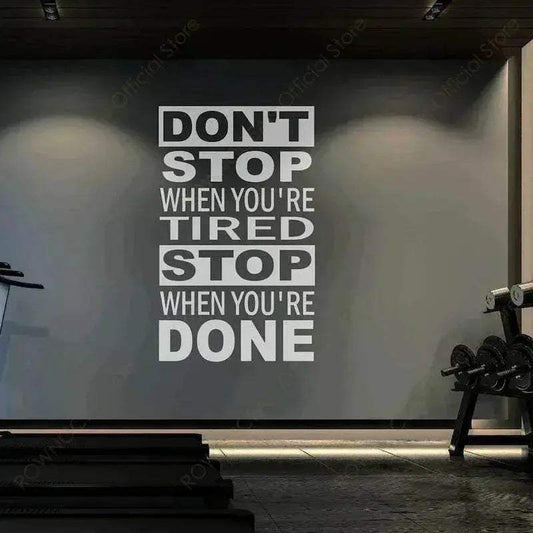  Waterproof Motivational Quote Wall Decal Toyland EU -  ToylandEU™