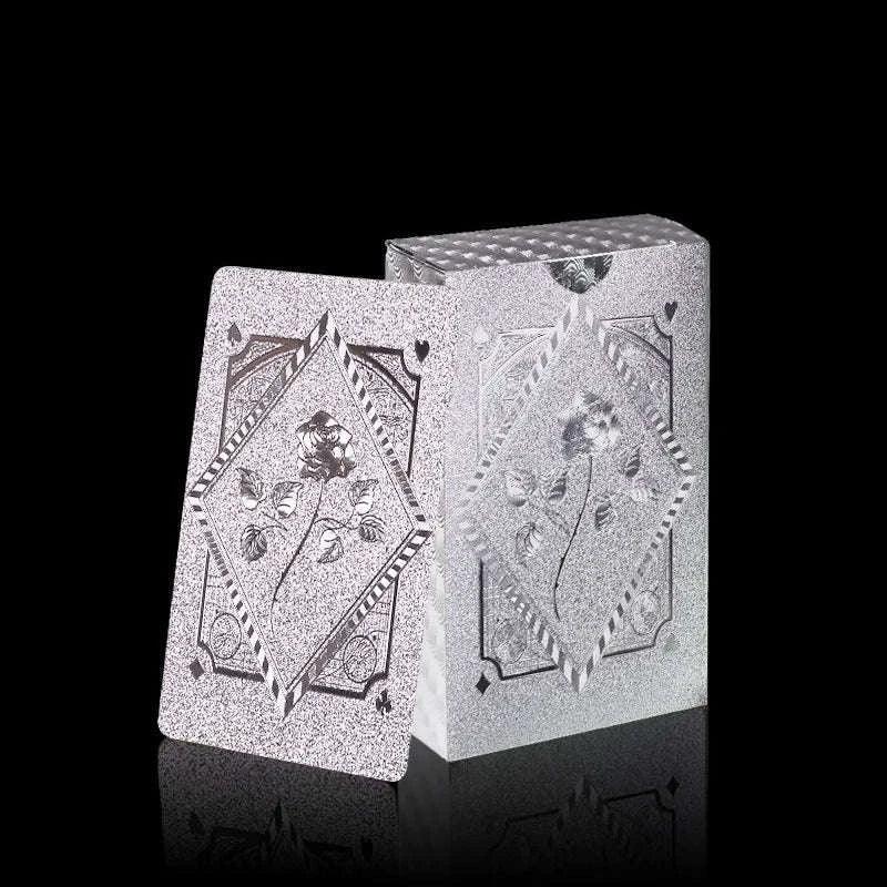 Waterproof Poker Cards Rose Deck Durable Game Nights