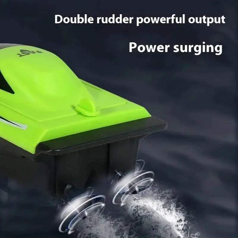 Waterproof RC Boat for Kids Fast Remote Control Boat Racer - ToylandEU