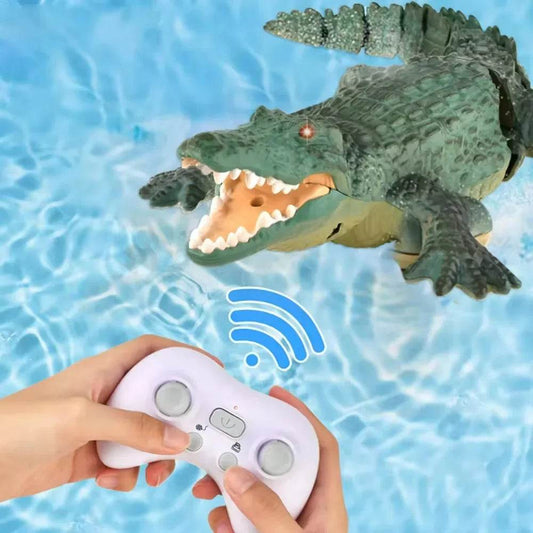 Waterproof RC Crocodile 2.4G Remote 4 Channel Lake Play - ToylandEU