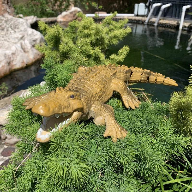 Waterproof RC Crocodile 2.4G Remote 4 Channel Lake Play - ToylandEU