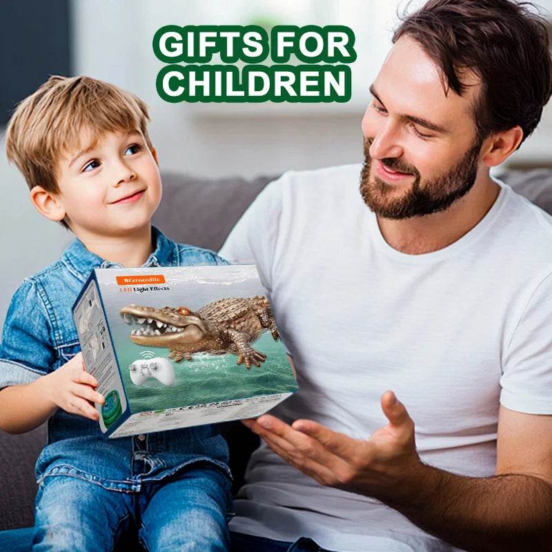 Waterproof RC Crocodile Toy Realistic Simulation For Kids - ToylandEU