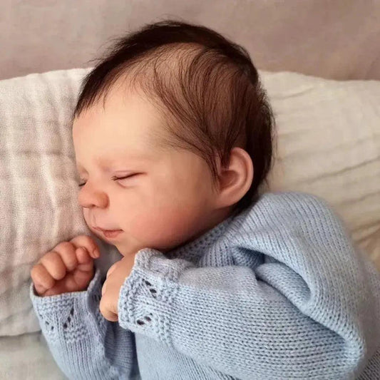  Waterproof Reborn Baby Doll Rooted Hair Silicone Vinyl -  ToylandEU™