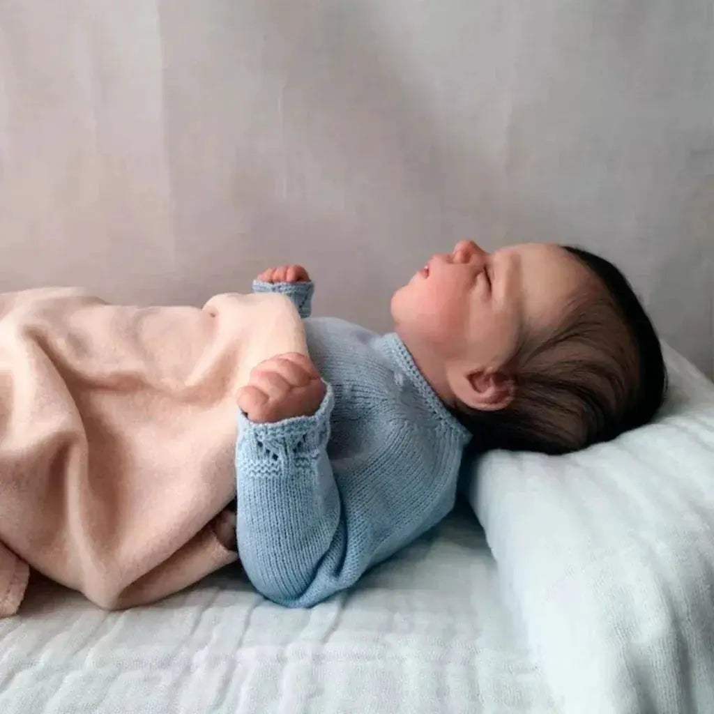  Waterproof Reborn Baby Doll Rooted Hair Silicone Vinyl -  ToylandEU™