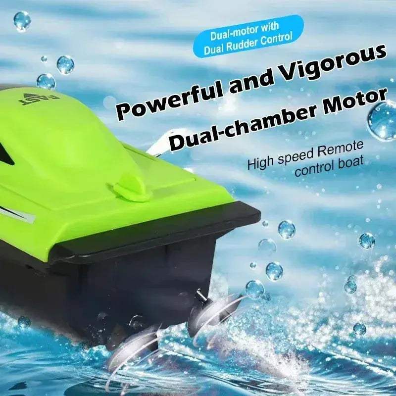 Waterproof Remote Control RC Boat For Kids Pool Racer - ToylandEU