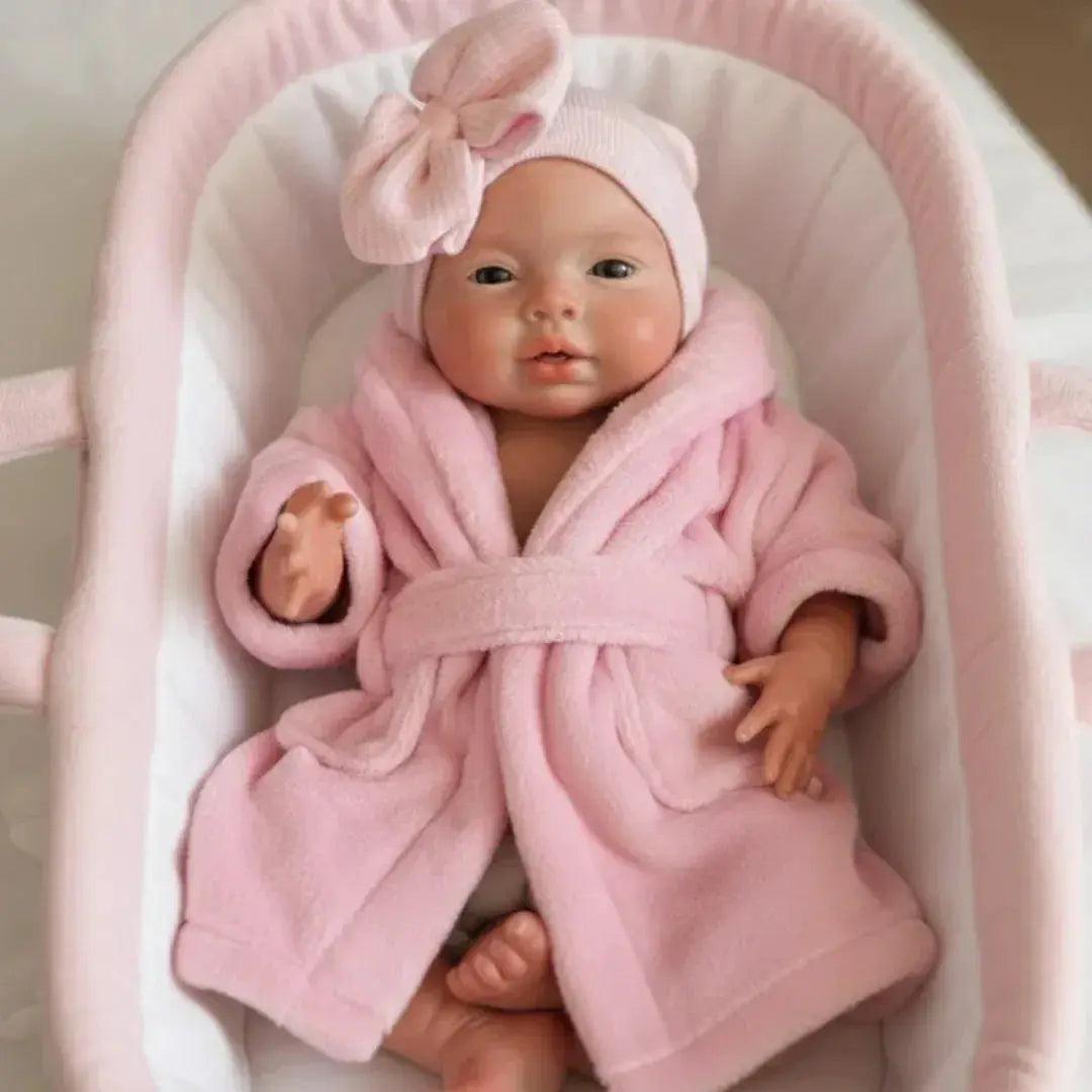  Waterproof Silicone Reborn Dolls Open Mouth Baby Soft -  ToylandEU™