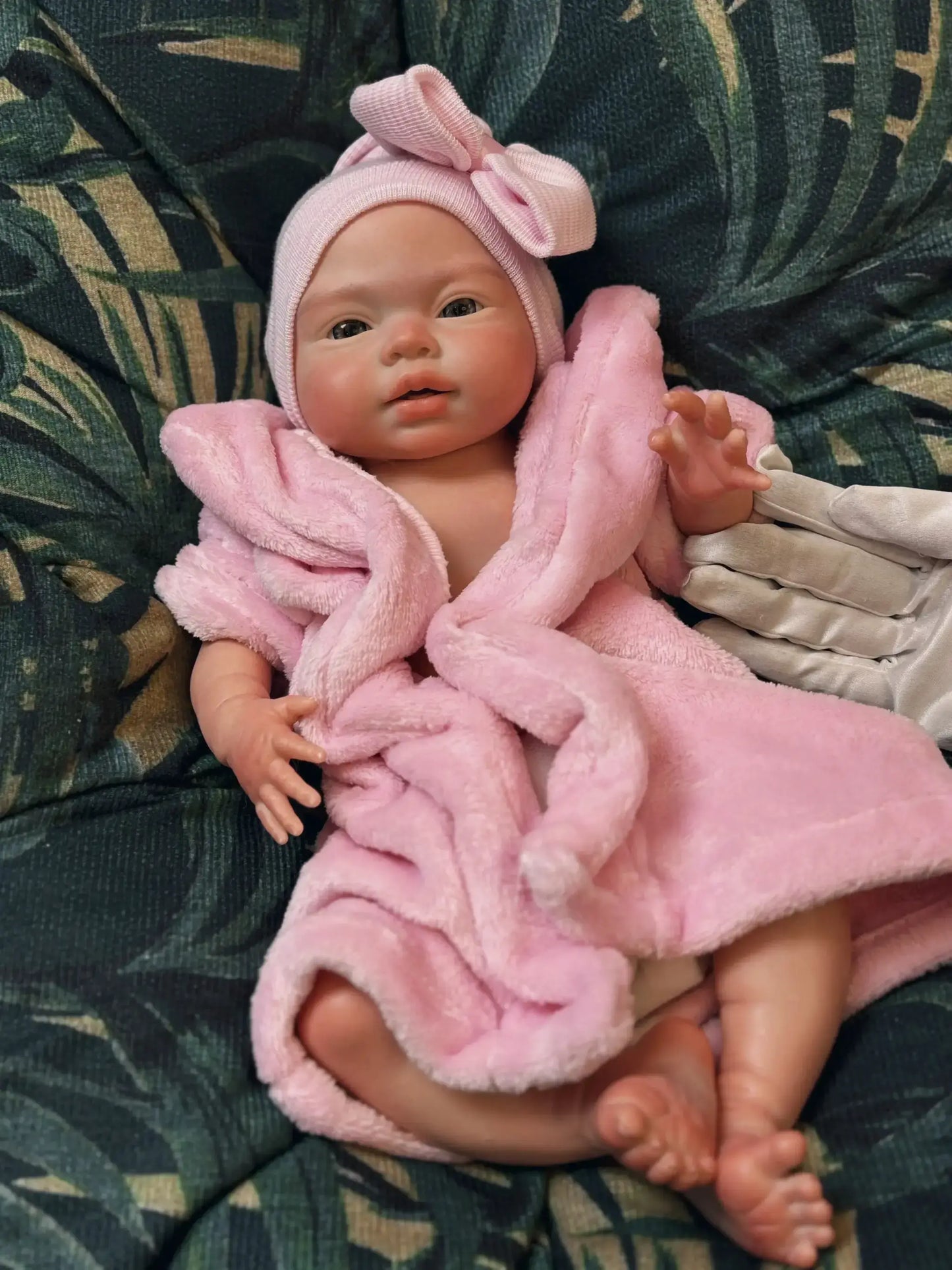  Waterproof Silicone Reborn Dolls Open Mouth Baby Soft -  ToylandEU™