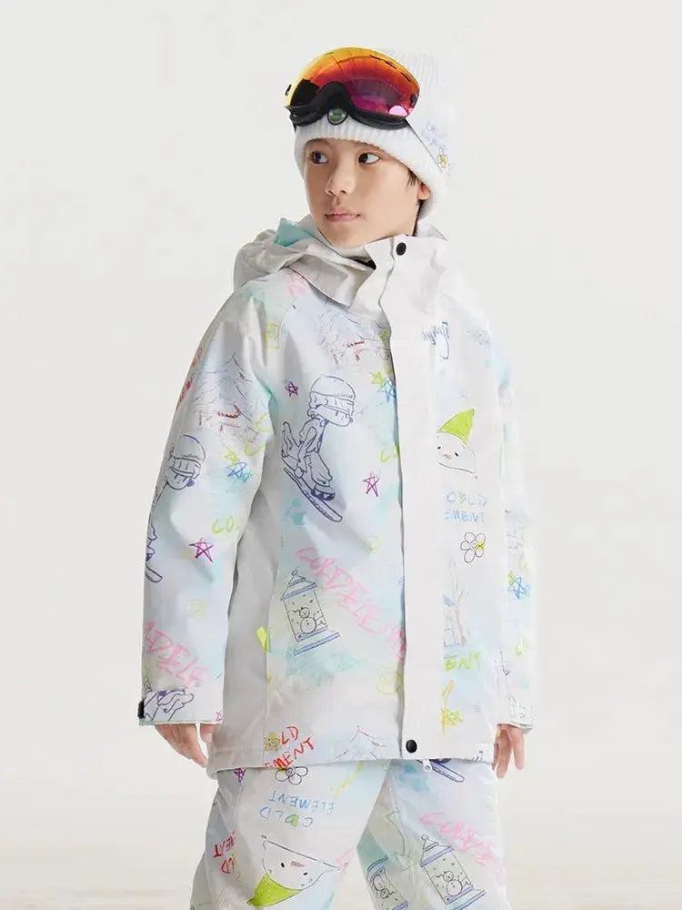  Waterproof Ski Suit For Girls Snow Jacket And Pants Set -  ToylandEU™