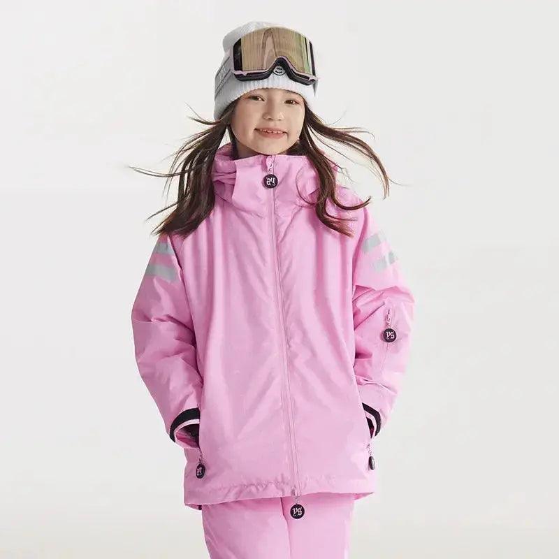  Waterproof Ski Suit For Girls Snow Jacket And Pants Set -  ToylandEU™