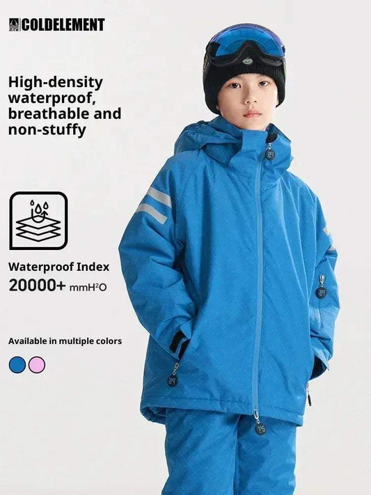  Waterproof Ski Suit For Girls Snow Jacket And Pants Set -  ToylandEU™