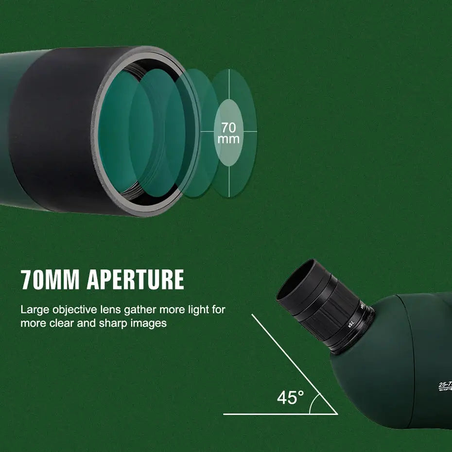 Waterproof Spotting Scope With 75X Zoom For Bird Watching - ToylandEU