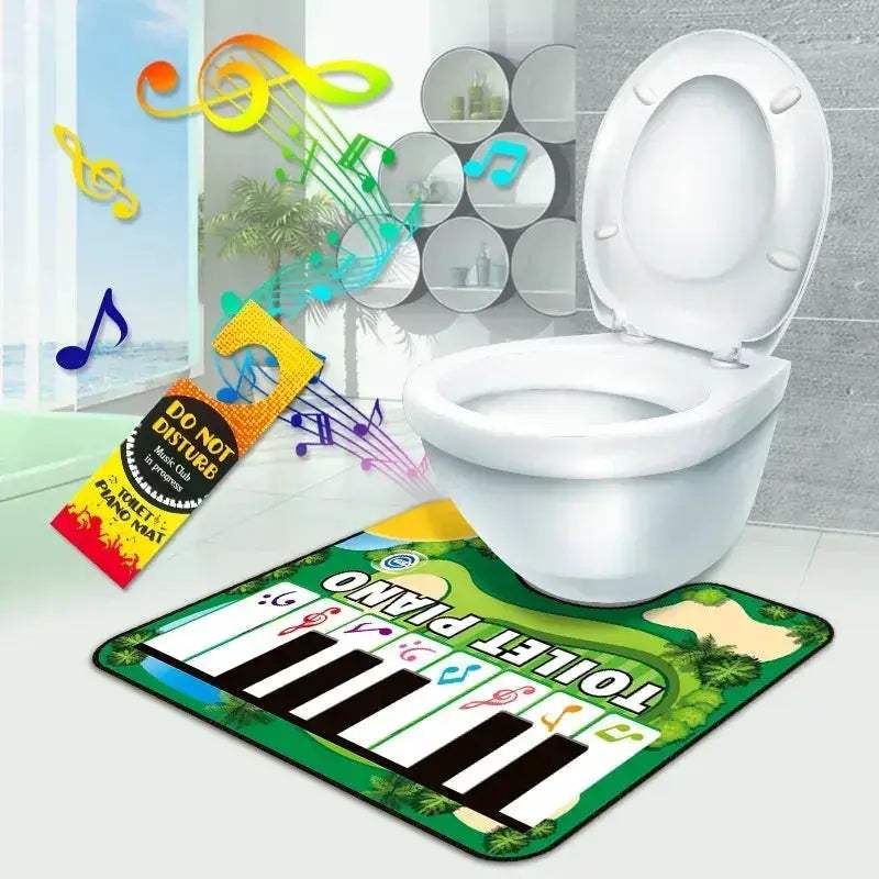 Waterproof Toilet Piano Music Carpet For Home Decor - ToylandEU