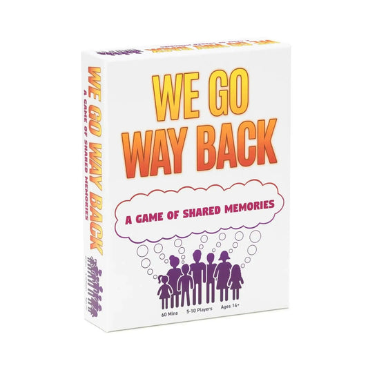  We Go Way Back Party Game Clue From Shared History Fun -  ToylandEU™