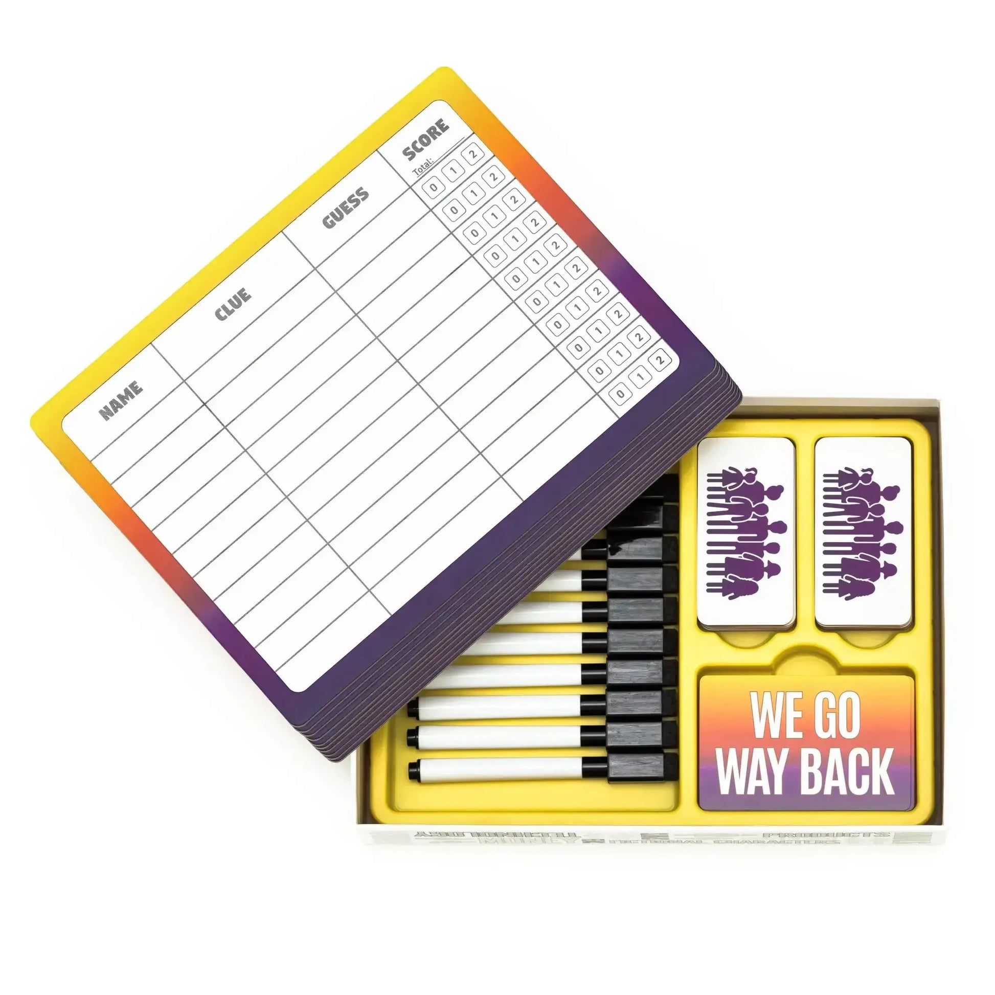  We Go Way Back Party Game Clue From Shared History Fun -  ToylandEU™