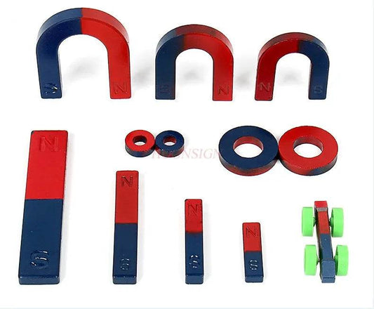 Weak Magnetism Magnet Toy Kid U Bar Ring Physics Science Experiment Magnet Teaching Aid Education Toy with Strong Magnetism - ToylandEU