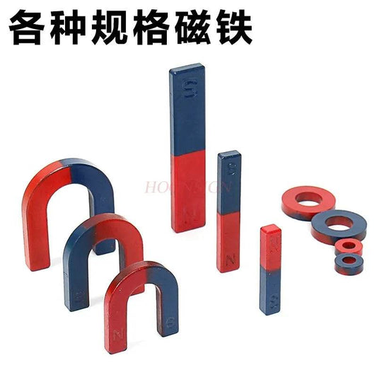 Weak Magnetism Magnet Toy Kid U Bar Ring Physics Science Experiment Magnet Teaching Aid Education Toy with Strong Magnetism - ToylandEU