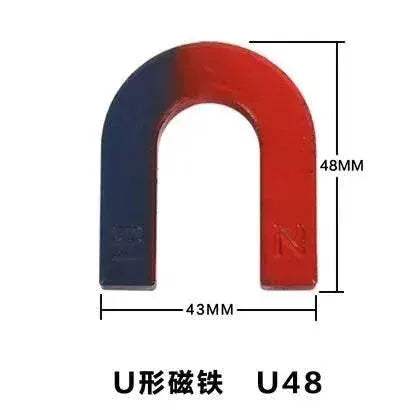 Weak Magnetism Magnet Toy Kid U Bar Ring Physics Science Experiment Magnet Teaching Aid Education Toy with Strong Magnetism - ToylandEU