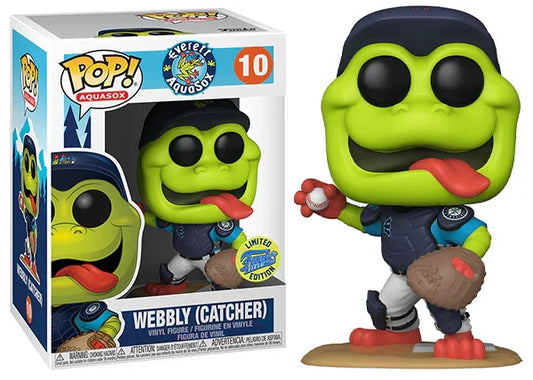 Webbly (Catcher, Everett Aquasox) 10 - Funko Field Exclusive [light damage] - ToylandEU