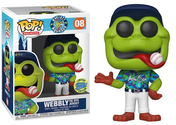 Webbly (Tie Dye Jersey, Everett Aquasox) 08 - Funko Field Exclusive - ToylandEU