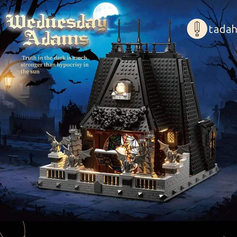  Lego Compatible Building Blocks Wednesday Adams Decor -  ToylandEU™