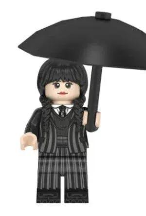  Wednesday Addams Custom Minifigure Gothic Style -  ToylandEU™