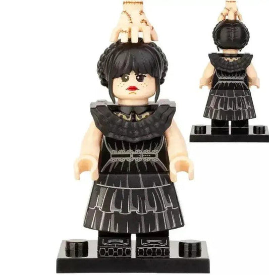  Wednesday Addams Minifigure Custom Made For Collectors -  ToylandEU™