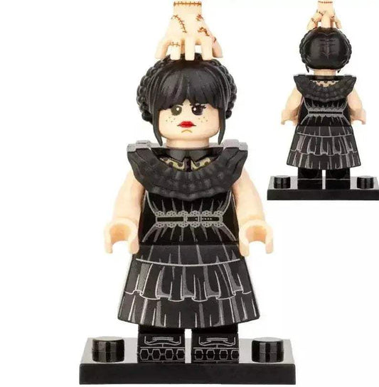  Wednesday Addams Minifigure Custom Made For Collectors -  ToylandEU™