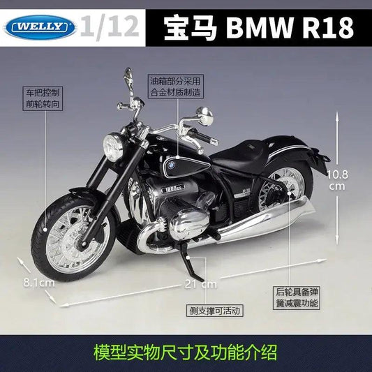  Welly 1 12 BMW R18 Diecast Motorcycle Collectible Gift -  ToylandEU™