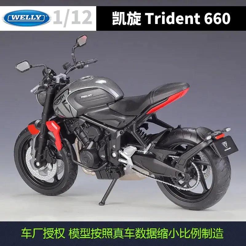  Welly 1 12 Triumph Trident 660 Premium Diecast Model -  ToylandEU™