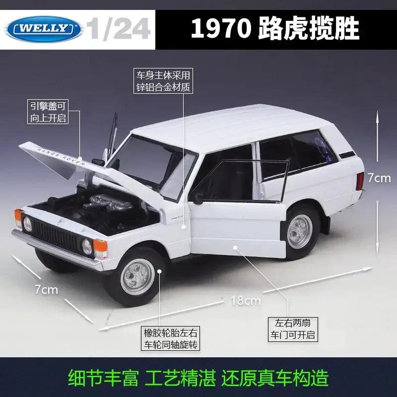  Welly 1:24 Diecast Land Rover Range Rover Display Model -  ToylandEU™