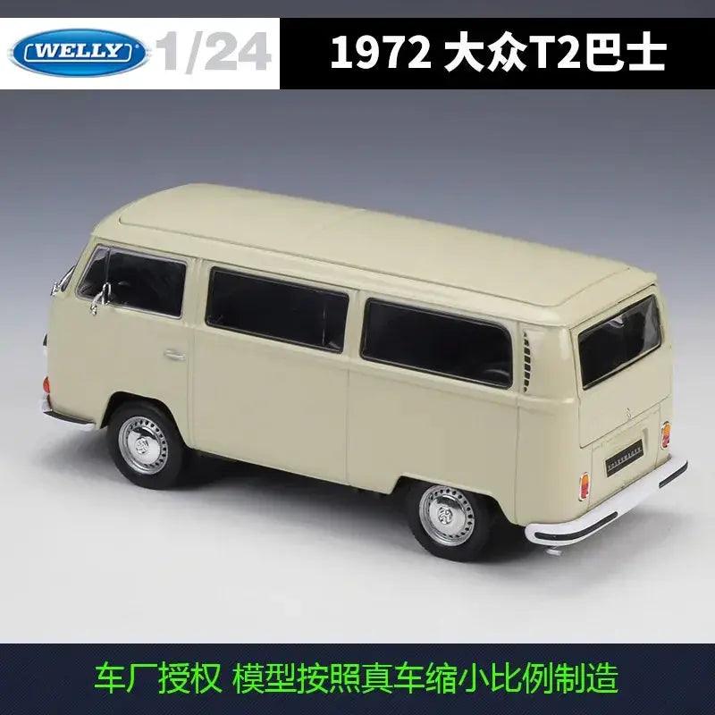  Welly 1 24 Volkswagen T1 T2 Bus Diecast Model Elite -  ToylandEU™