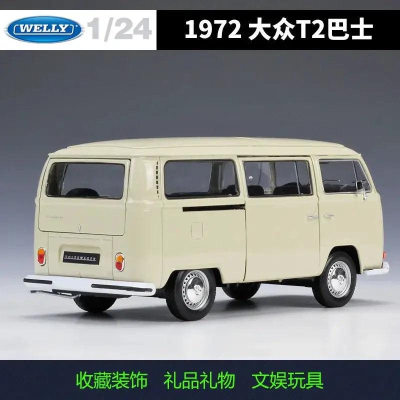  Welly 1 24 Volkswagen T1 T2 Bus Diecast Model Elite -  ToylandEU™