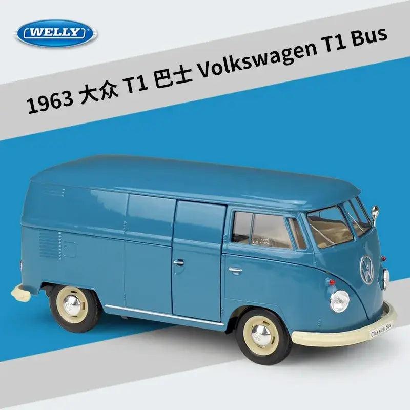  Welly 1 24 Volkswagen T1 T2 Bus Diecast Model Elite -  ToylandEU™