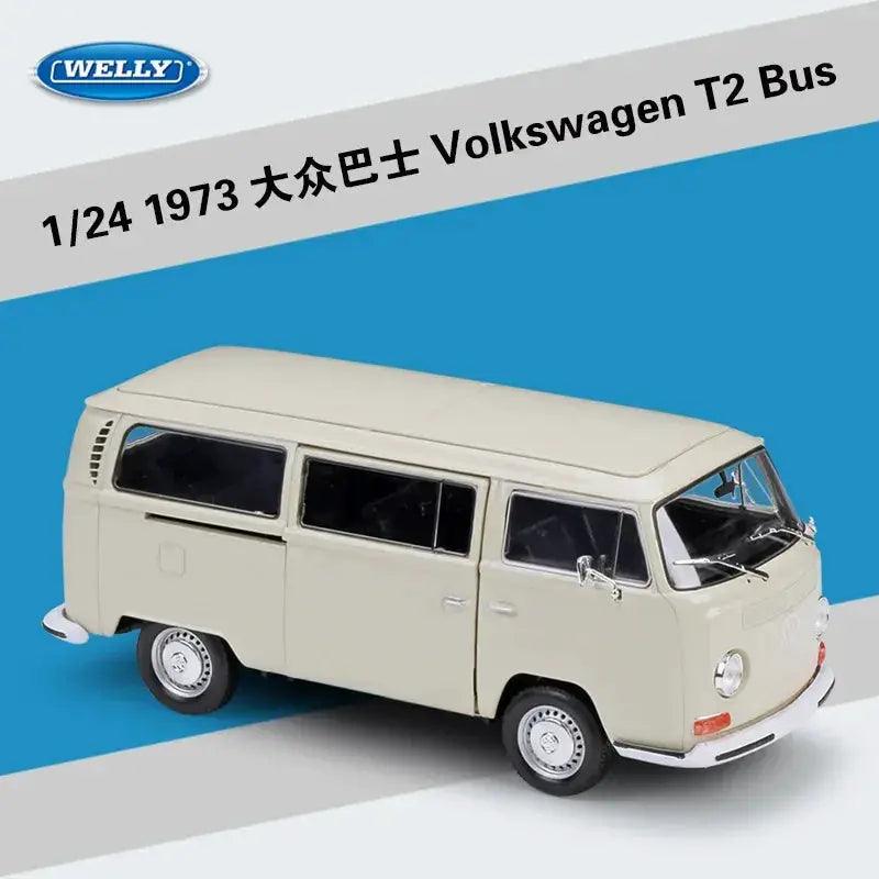  Welly 1 24 Volkswagen T1 T2 Bus Diecast Model Elite -  ToylandEU™