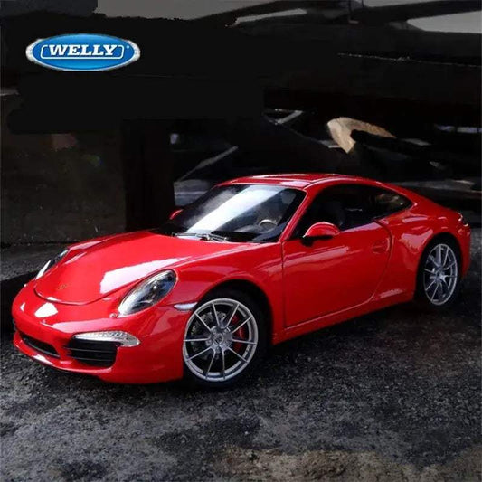 Welly 1to24 Porsche 911 Diecast Alloy Model Car Collectible Gift - ToylandEU