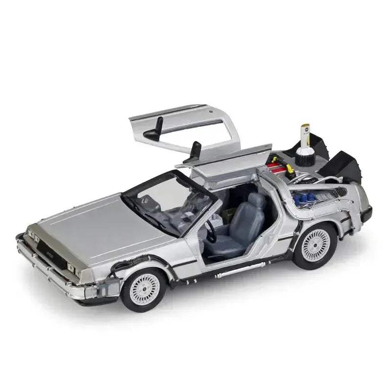 Welly Diecast DeLorean Model Car 124 Scale Collectible Gift - ToylandEU
