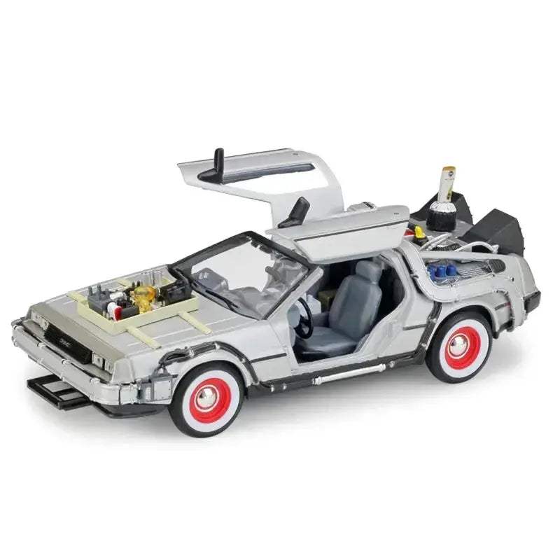 Welly Diecast DeLorean Model Car 124 Scale Collectible Gift - ToylandEU