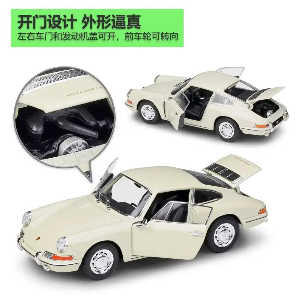 Welly Porsche 1964 Diecast Alloy Model Car Collectible - ToylandEU