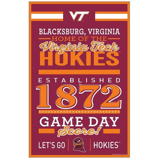  West Virginia Mountaineers 11x17 Wood Sign Established -  ToylandEU™