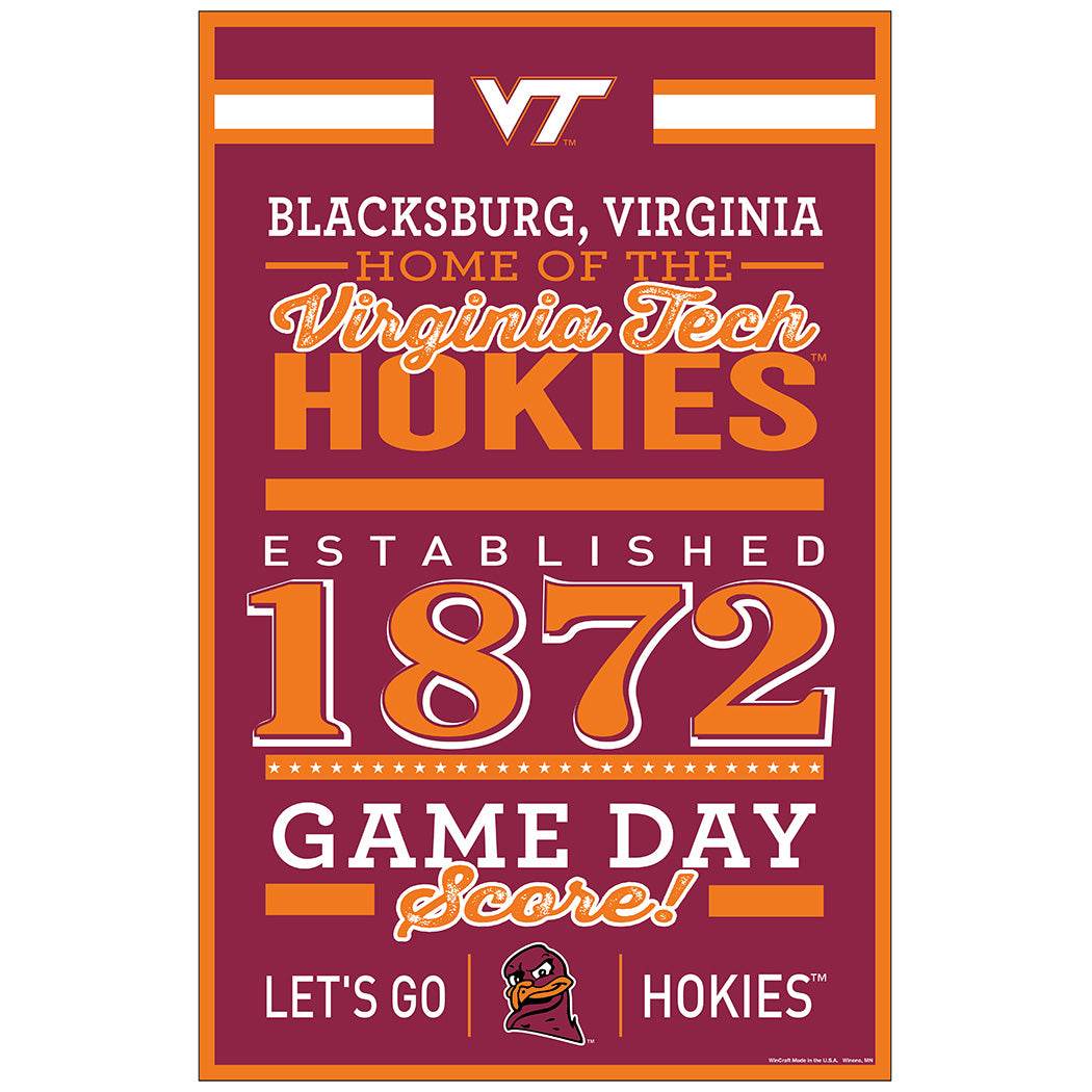 West Virginia Mountaineers 11x17 Wood Sign Established - ToylandEU